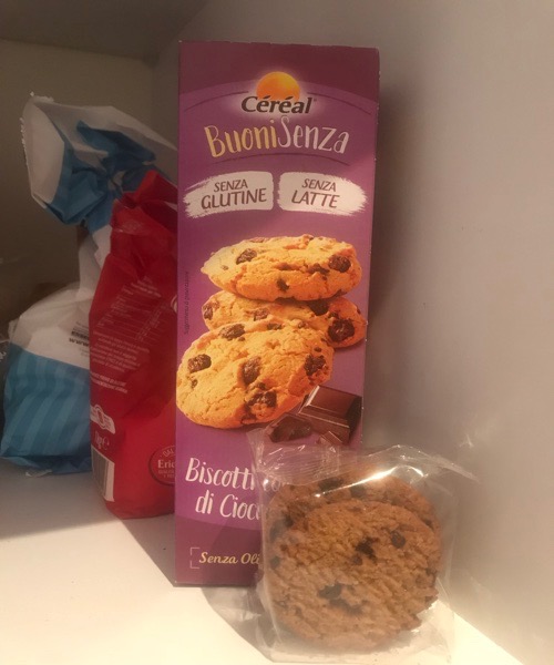 chocolate chips cookies senza latte