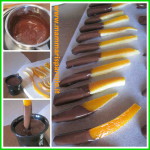 ricetta scorzette d'arancia candite buccia d'arancia ricoperta al cioccolato