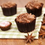 muffin al cioccolato e nutella