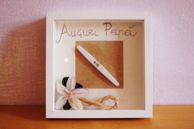 idea regalo per la festa del papà test di gravidanza